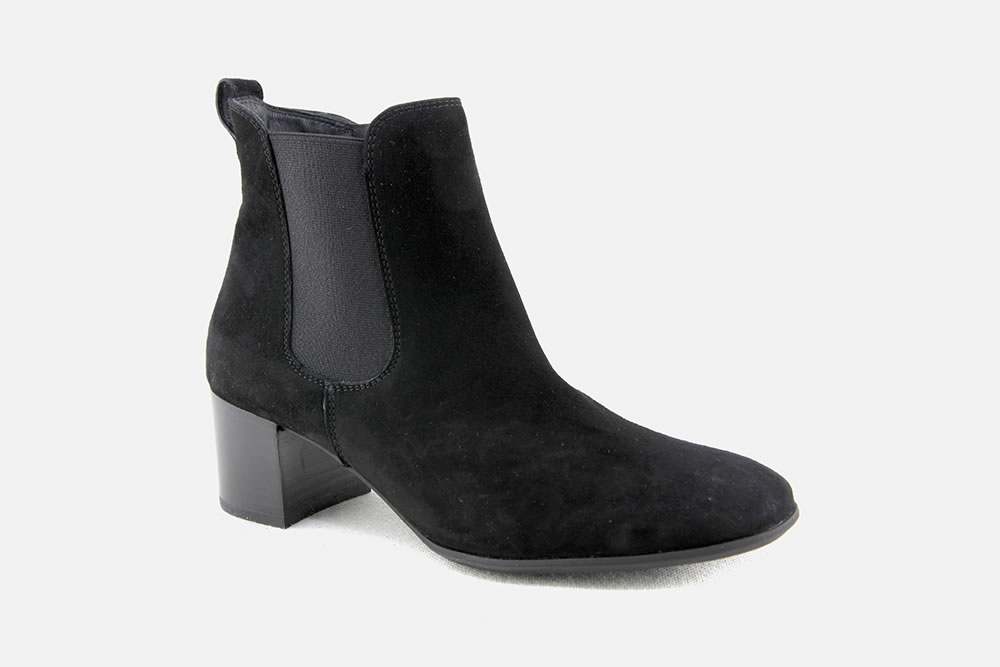 Boots noir daim hotsell