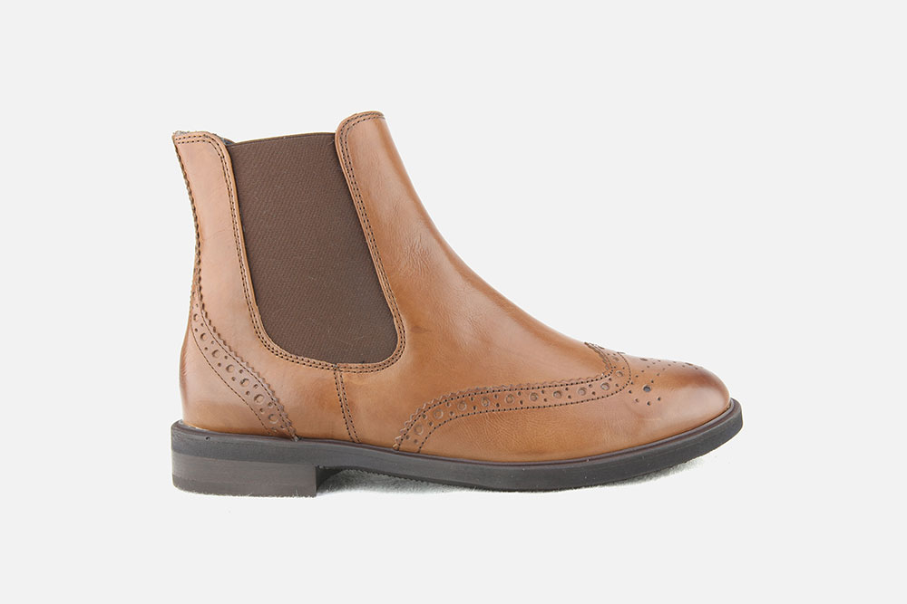 Paul Green PRINCETON CHELSEA COGNAC Ankle boots on labotte