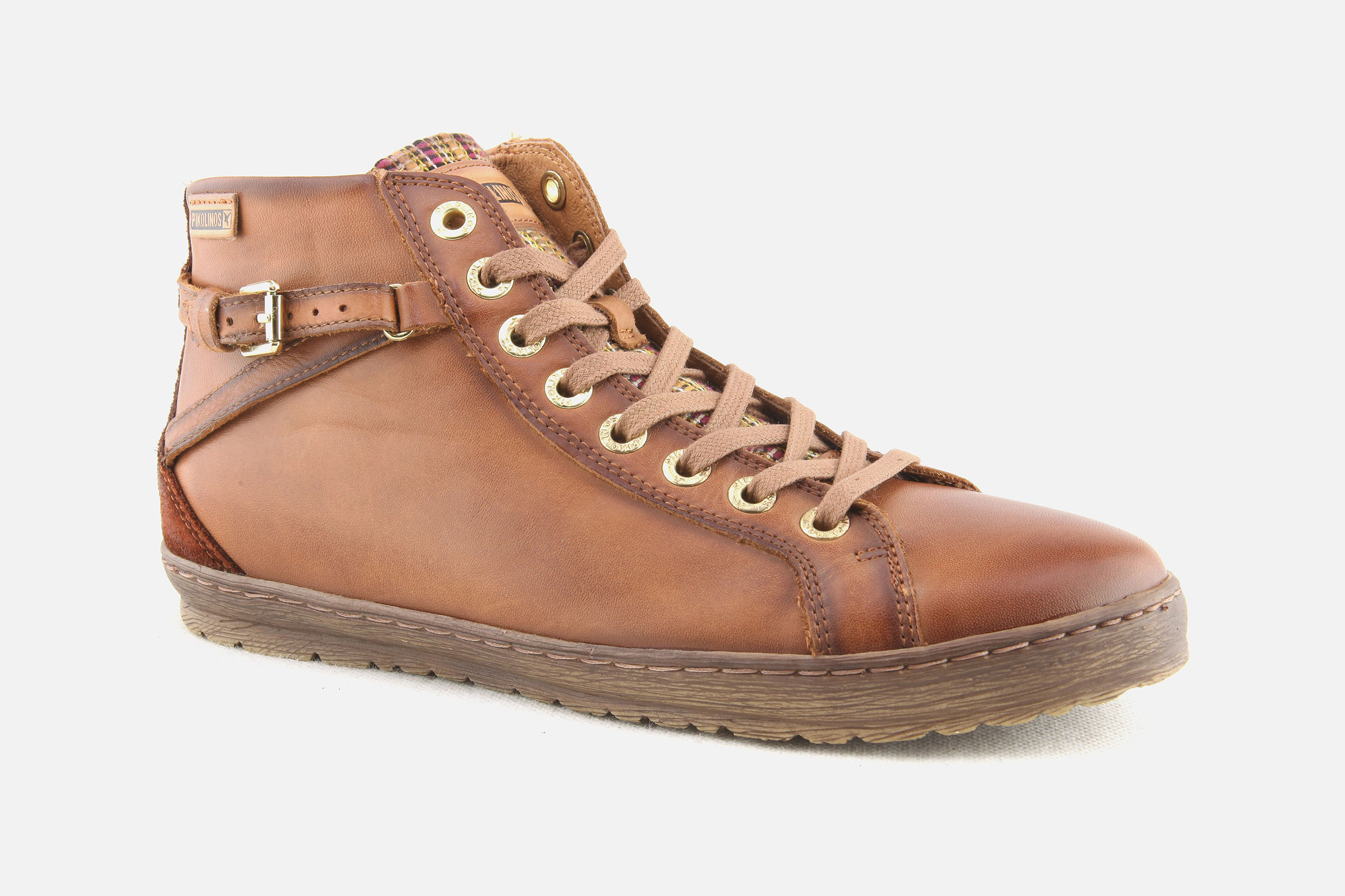 Pikolinos LAGOS HI BRANDY Lace up boots on labotte