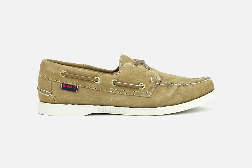 sebago docksides sand