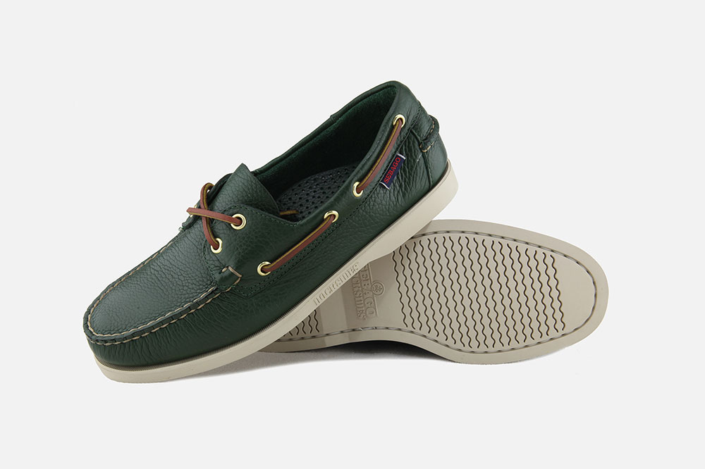 Sebago docksides green deals