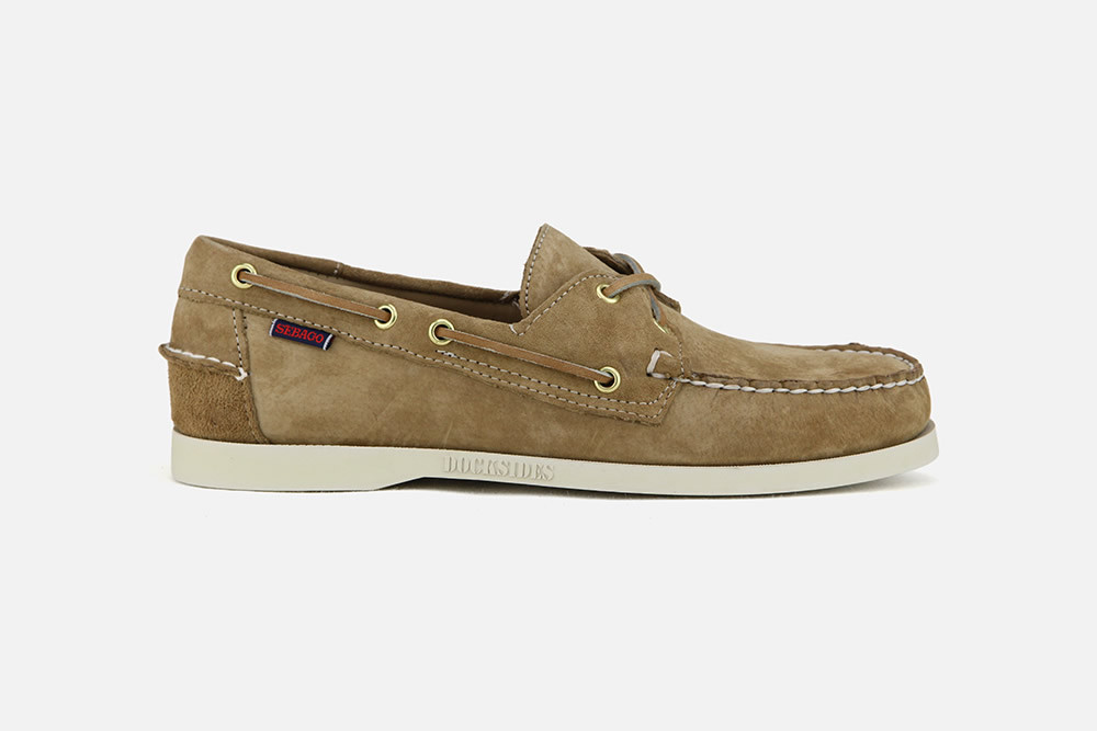 sebago docksides sand