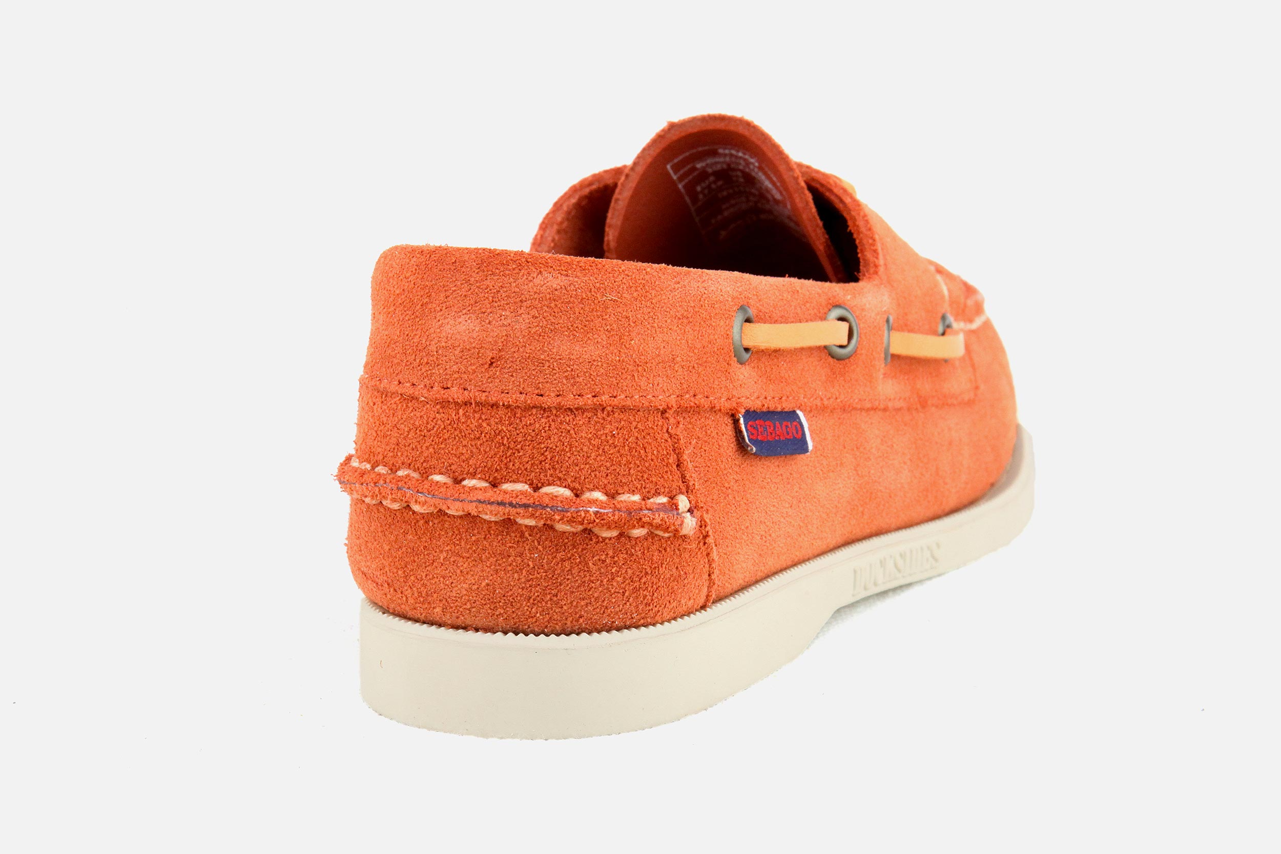 Sebago docksides orange on sale