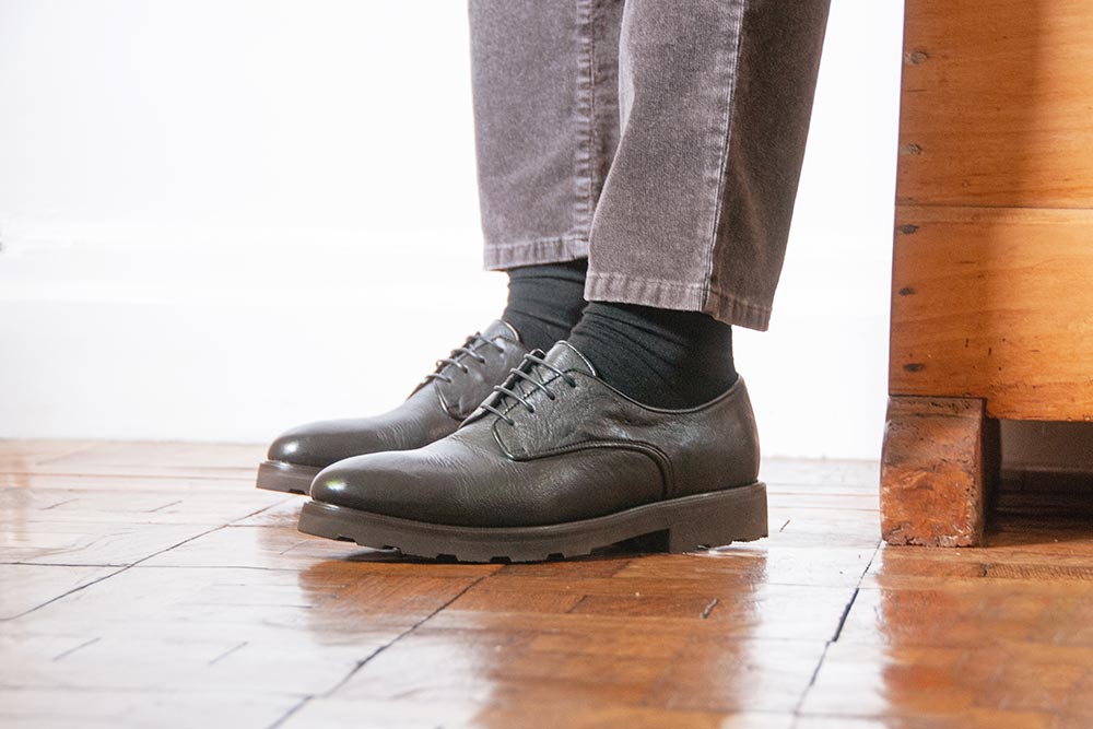 Sturlini - STAMPA BLACK Derbies on labotte
