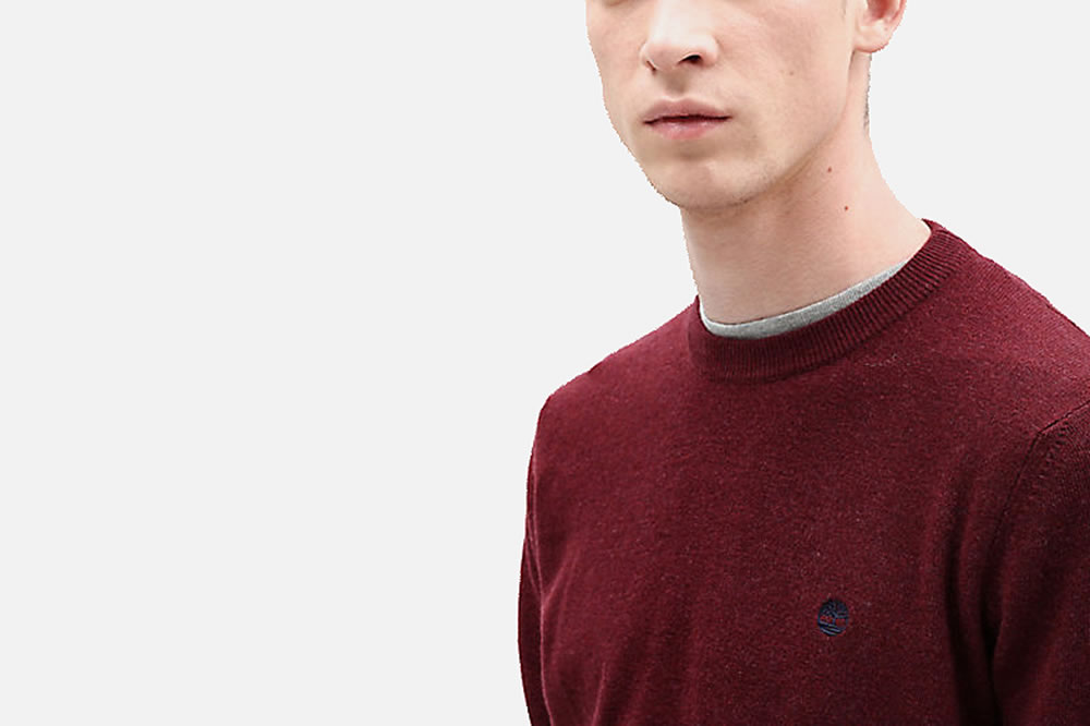 timberland crew neck jumper
