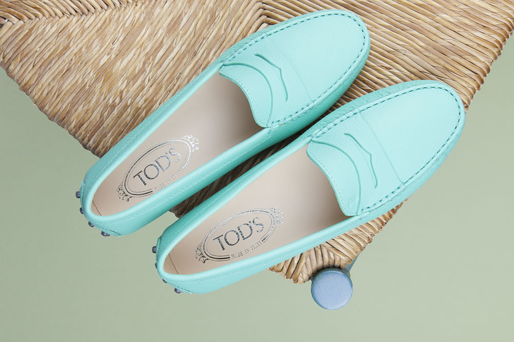 mocassin picot tod's