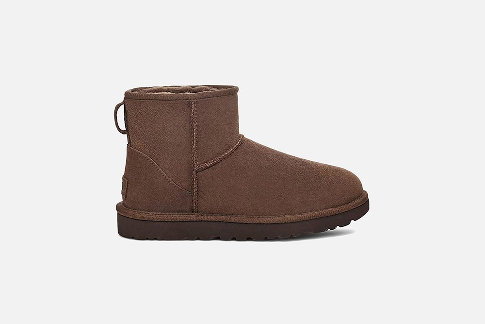 UGG CLASSIC MINI BURNT CEDAR Ankle boots on labotte