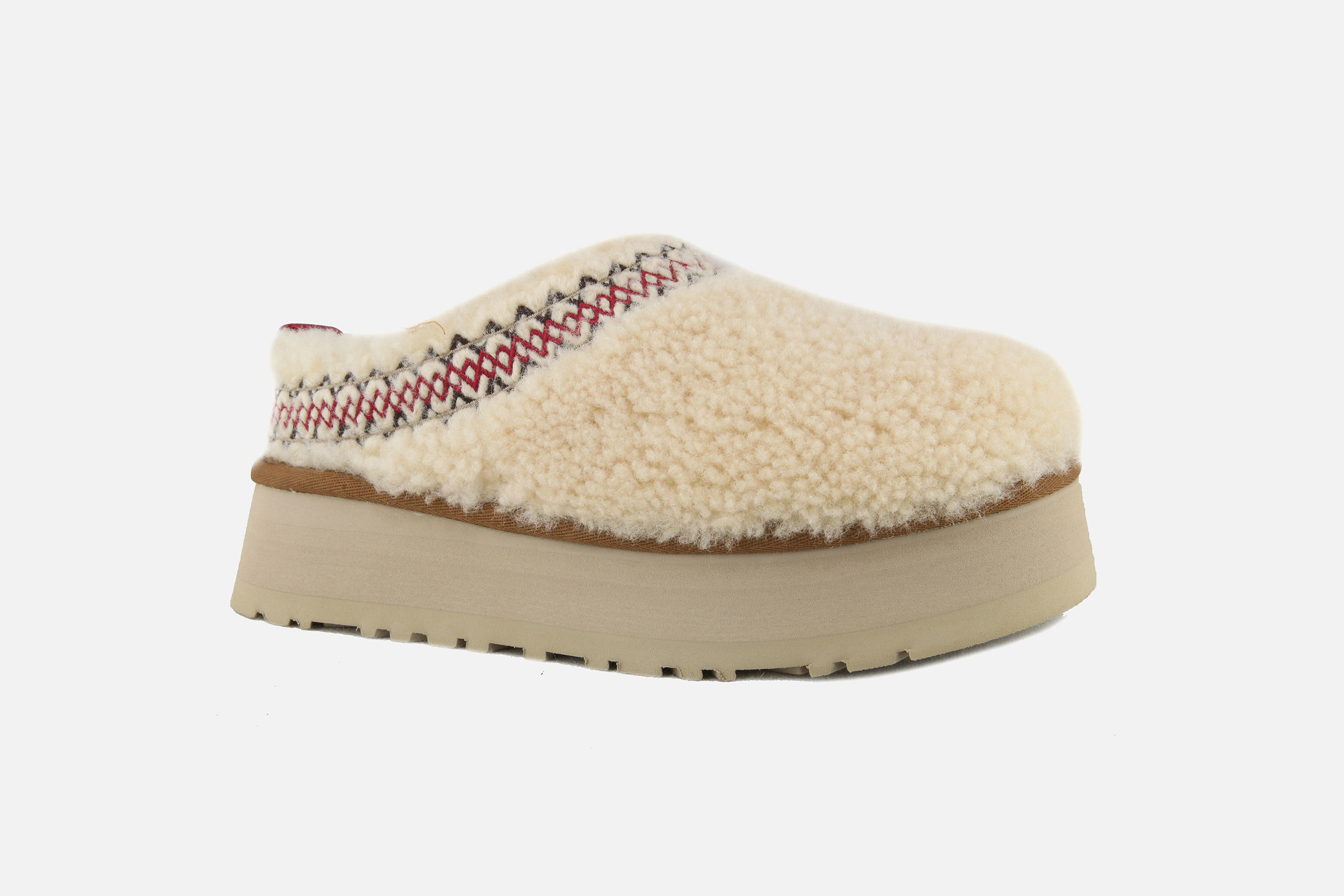 UGG - TAZZ NATURAL BRAIDED Low slippers on labotte