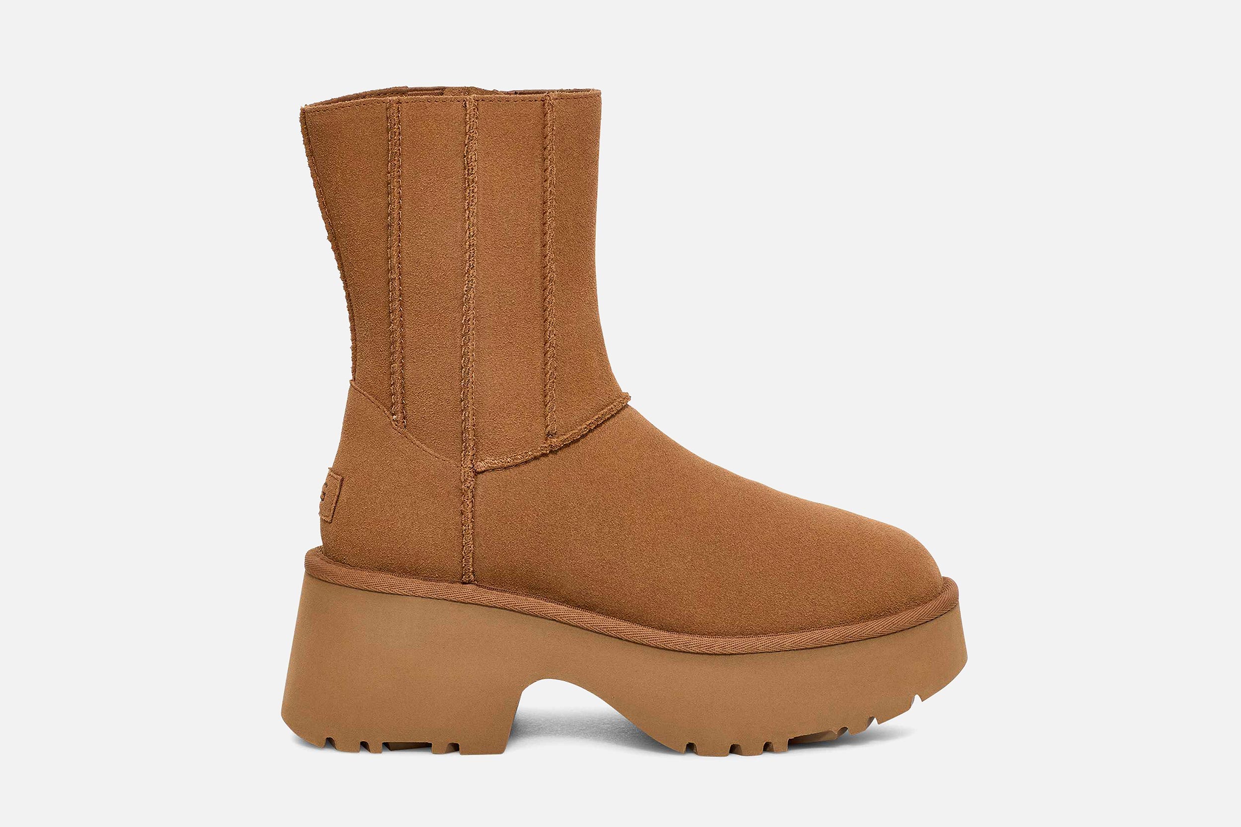 UGG - TWIN SEAM NEW HEIGHTS CHESTNUT Ankle boots on labotte