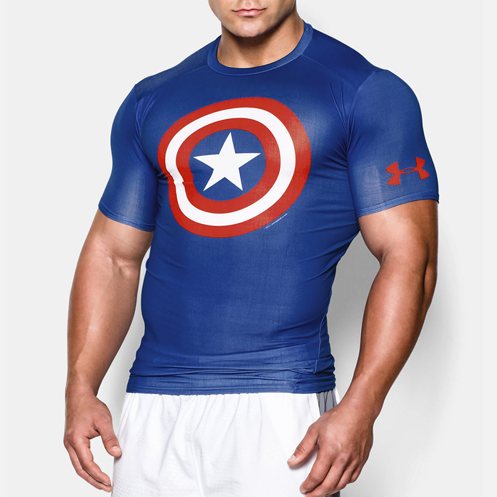under armour captain america t shirt