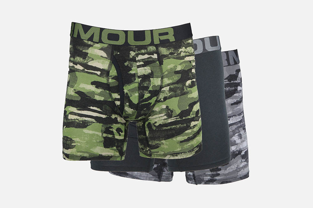 Under Armour - BOXERJOCK CHARGED ARMY Underwears on labotte