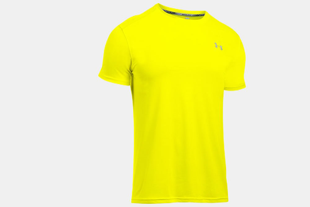 under armour t shirts yellow