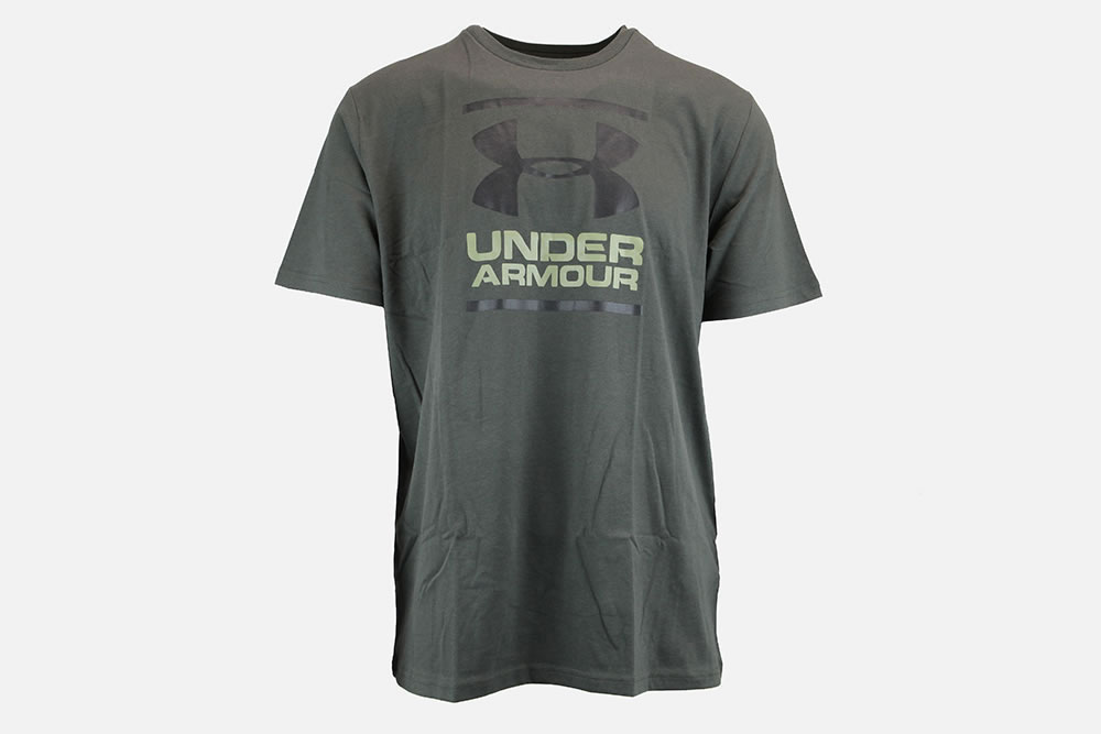 under armour khaki t shirt