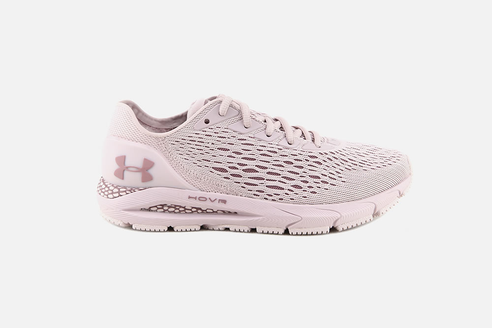 Under Armour Womens HOVR Sonic 3 Running Shoes Trainers Sneakers Pink Sports 