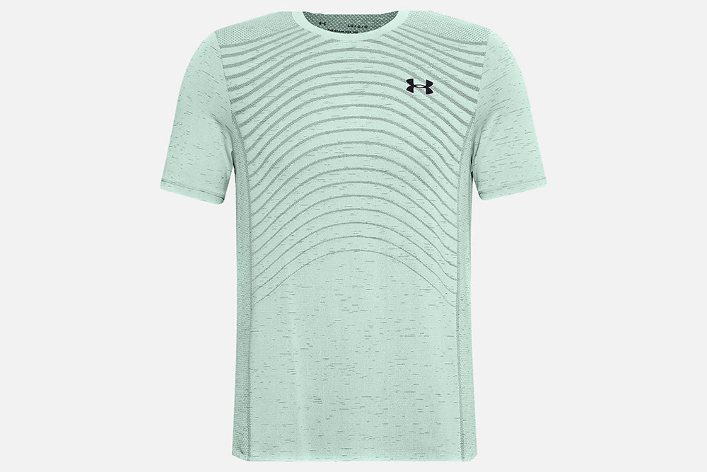 teal under armour t shirt