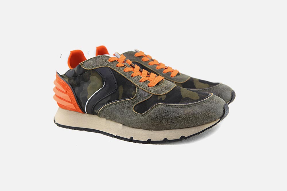 Voile Blanche LIAM POWER VINTAGE CAMOUFLAGE Sneakers on labotte