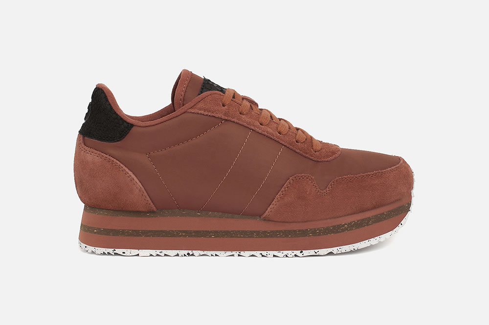 Woden NORA PLATEAU RUST Sneakers on labotte