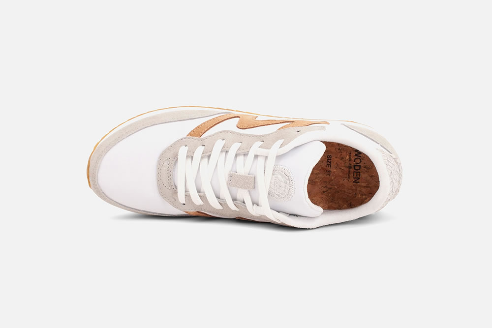 woden white sneakers