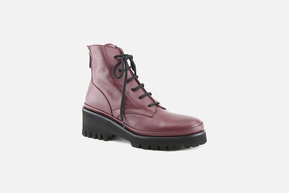 Xsa EQUIPE SANGRIA Lace up boots on labotte