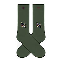 ADAM SOCKS ADAM BIRD GREEN - A-dam