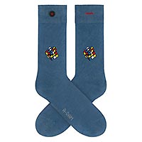 ADAM SOCKS BLUE CUBE - A-dam