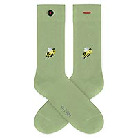 ADAM SOCKS GREEN BEE - A-dam