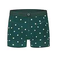 BOXERBRIEF GREEN DOTTED EARTH - A-dam