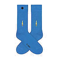 SOCKS ADAM BLUE BEER - A-dam