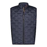 AFNF BODYWARMER QUILTED NAVY - A Fish Named Fred