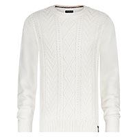 AFNF CABLE PULL OFF WHITE - A Fish Named Fred