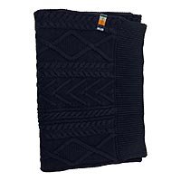 AFNF CABLE SCARF NAVY - A Fish Named Fred