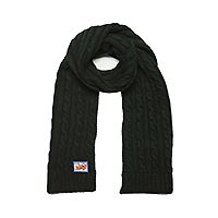 AFNF SCARF CABLE GREEN - A Fish Named Fred