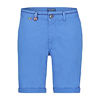 BERMUDA PEACHED TWILL COBALT - A Fish Named Fred