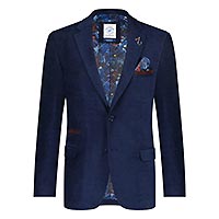 BLAZER BLUE MELANGE - A Fish Named Fred