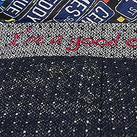 BLAZER MINI SQUARES DENIM - A Fish Named Fred