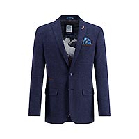 BLAZER PIQUE DARK NAVY - A Fish Named Fred