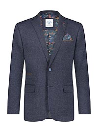 BLAZER PIQUE NAVY - A Fish Named Fred