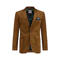 BLAZER RIB CHOCOLATE BROWN - A Fish Named Fred