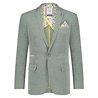 BLAZER SAGE GREEN PIQUE - A Fish Named Fred