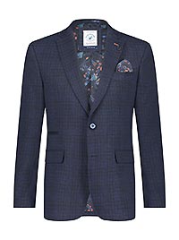 BLAZER STRUCTURE NAVY - A Fish Named Fred