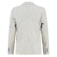 BLAZER STRUCTURE STRIPE OFF WHITE - A Fish Named Fred