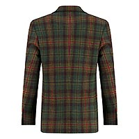 BLAZER TARTAN WOOL LOOK GREEN - A Fish Named Fred