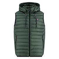 BODYWARMER AFNF DARK GREEN - A Fish Named Fred