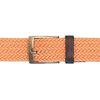 CEINTURE BURNT CORAL BRAIDED 2 TONES - A Fish Named Fred