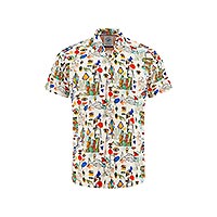 CHEMISETTE CUBIST MULTICOLOR - A Fish Named Fred