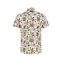 CHEMISETTE CUBIST MULTICOLOR - A Fish Named Fred