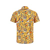 CHEMISETTE CUBIST ORANGE - A Fish Named Fred