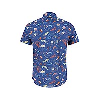 CHEMISETTE DOODLE NAVY - A Fish Named Fred