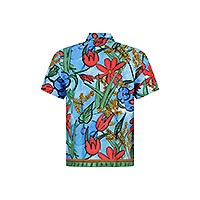 CHEMISETTE FLOWER CANVAS MULTI - A Fish Named Fred