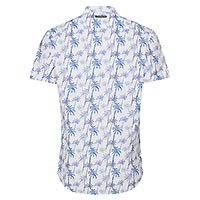CHEMISETTE PALM TREE OFF WHITE - A Fish Named Fred